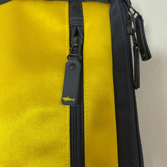 Paul & Shark Yachting Laptop Bag Case Yellow Red Watershed Typhoon 20000 - Picture 6 of 9